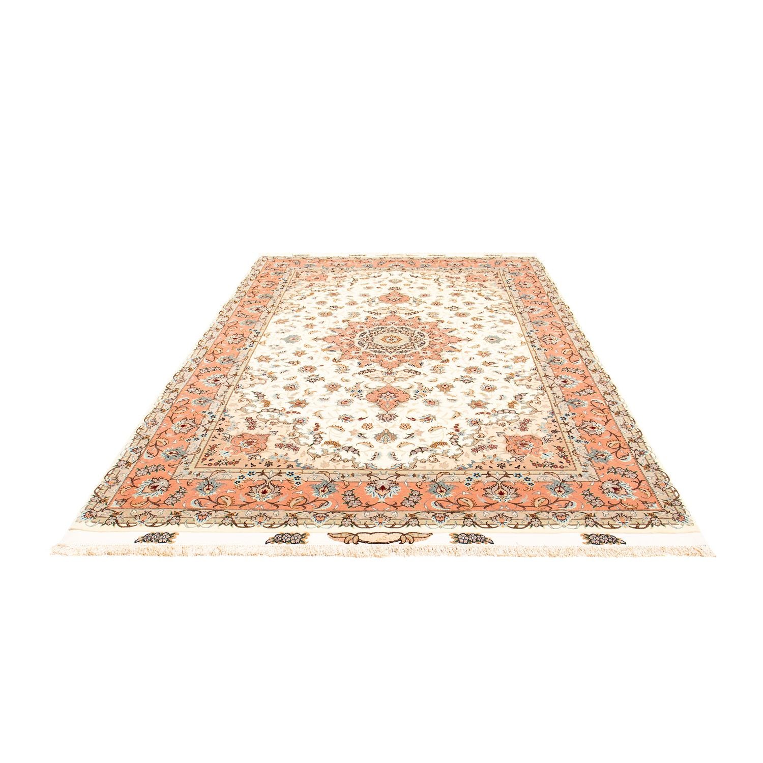 Alfombra Persa - Tabriz - Real - 300 x 197 cm - beige