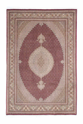 Alfombra persa - Tabriz - 305 x 202 cm - rojo oscuro