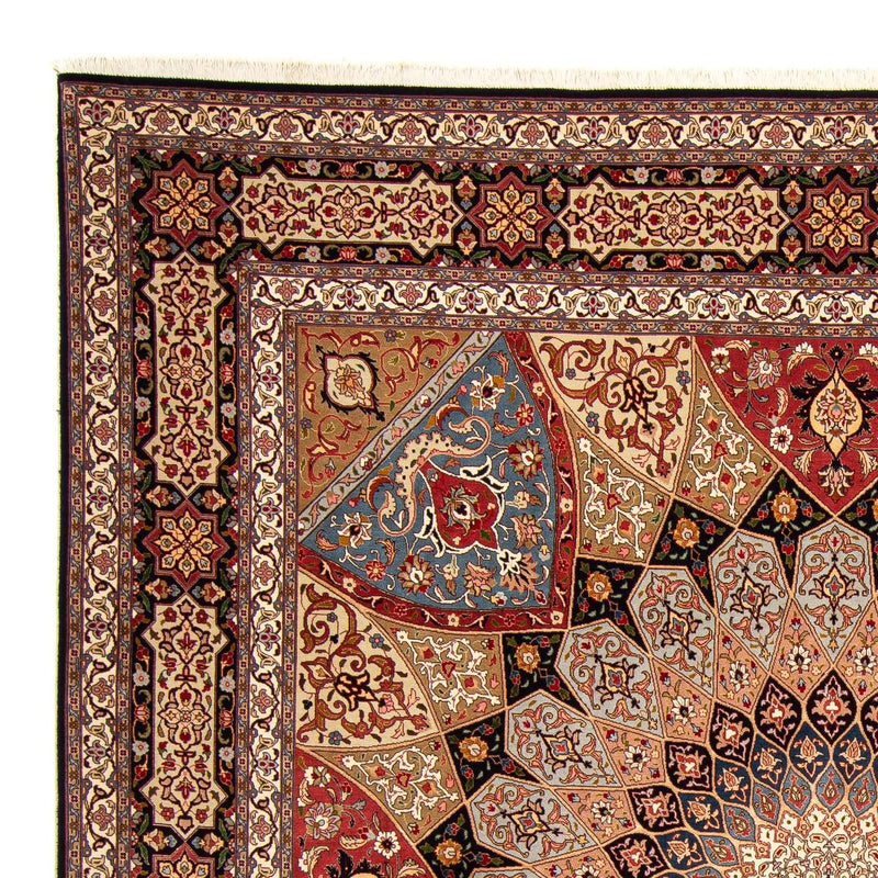 Alfombra Persa - Tabriz - Real cuadrado  - 264 x 252 cm - marrón claro