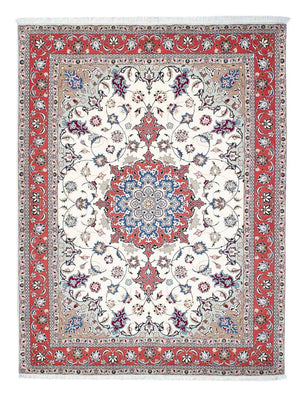 Alfombra Persa - Tabriz - Real - 198 x 151 cm - beige