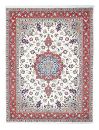 Alfombra Persa - Tabriz - Real - 198 x 151 cm - beige