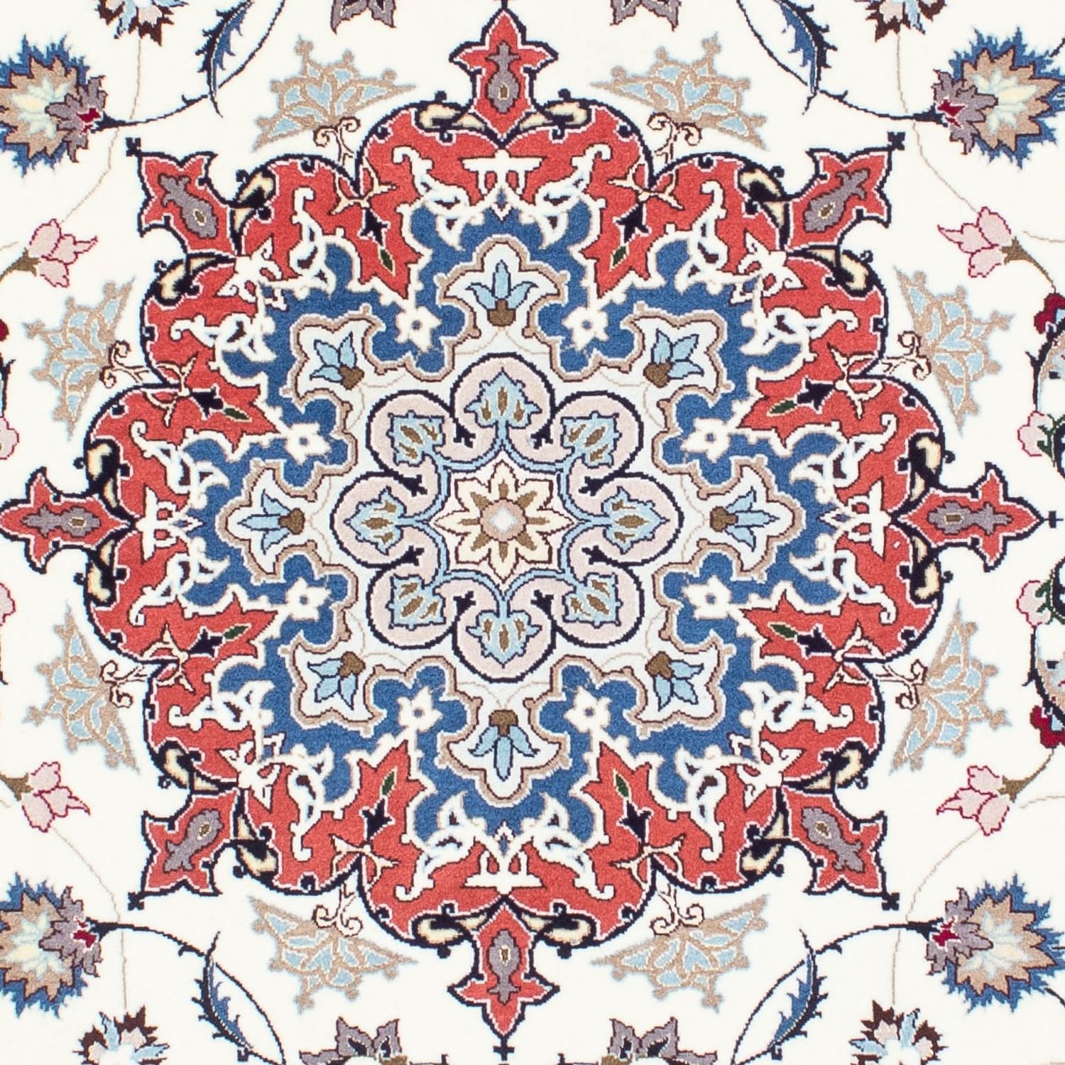 Alfombra Persa - Tabriz - Real - 198 x 151 cm - beige
