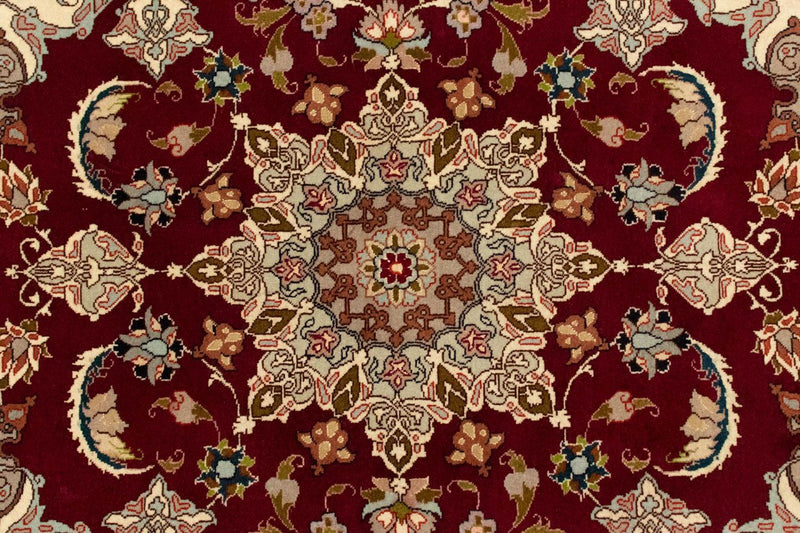 Alfombra Persa - Tabriz - Real - 150 x 101 cm - rojo
