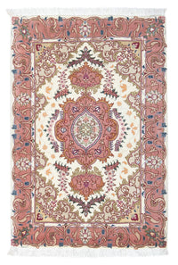 Alfombra Persa - Tabriz - Real - 88 x 60 cm - beige