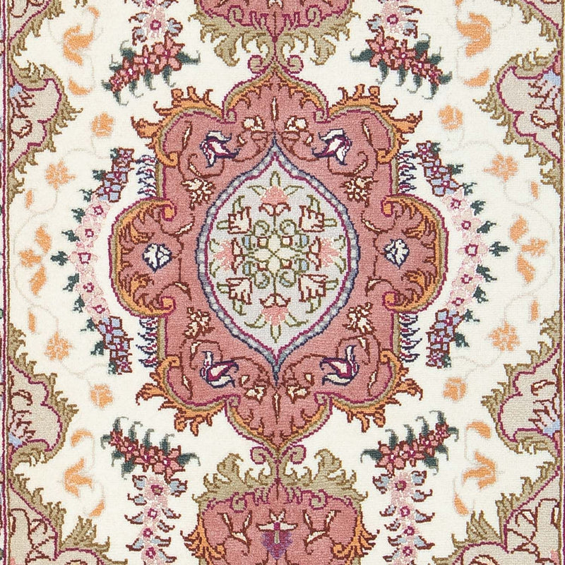 Alfombra Persa - Tabriz - Real - 88 x 60 cm - beige