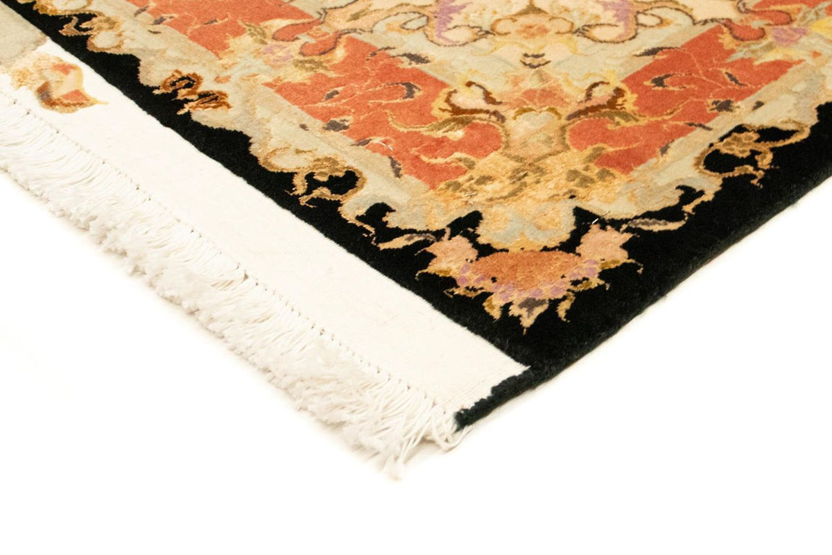 Alfombra Persa - Tabriz - Real - 138 x 101 cm - negro