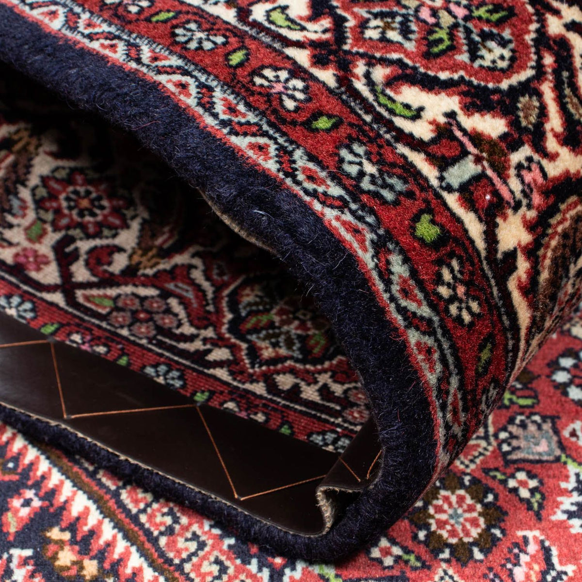 Alfombra persa - Bidjar - 215 x 140 cm - rojo