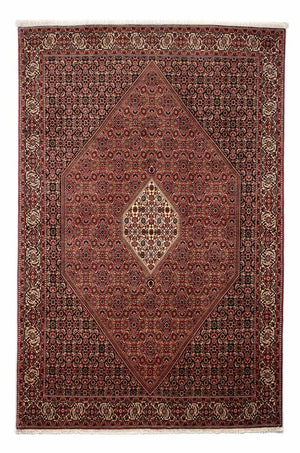Alfombra persa - Bidjar - 288 x 200 cm - marrón