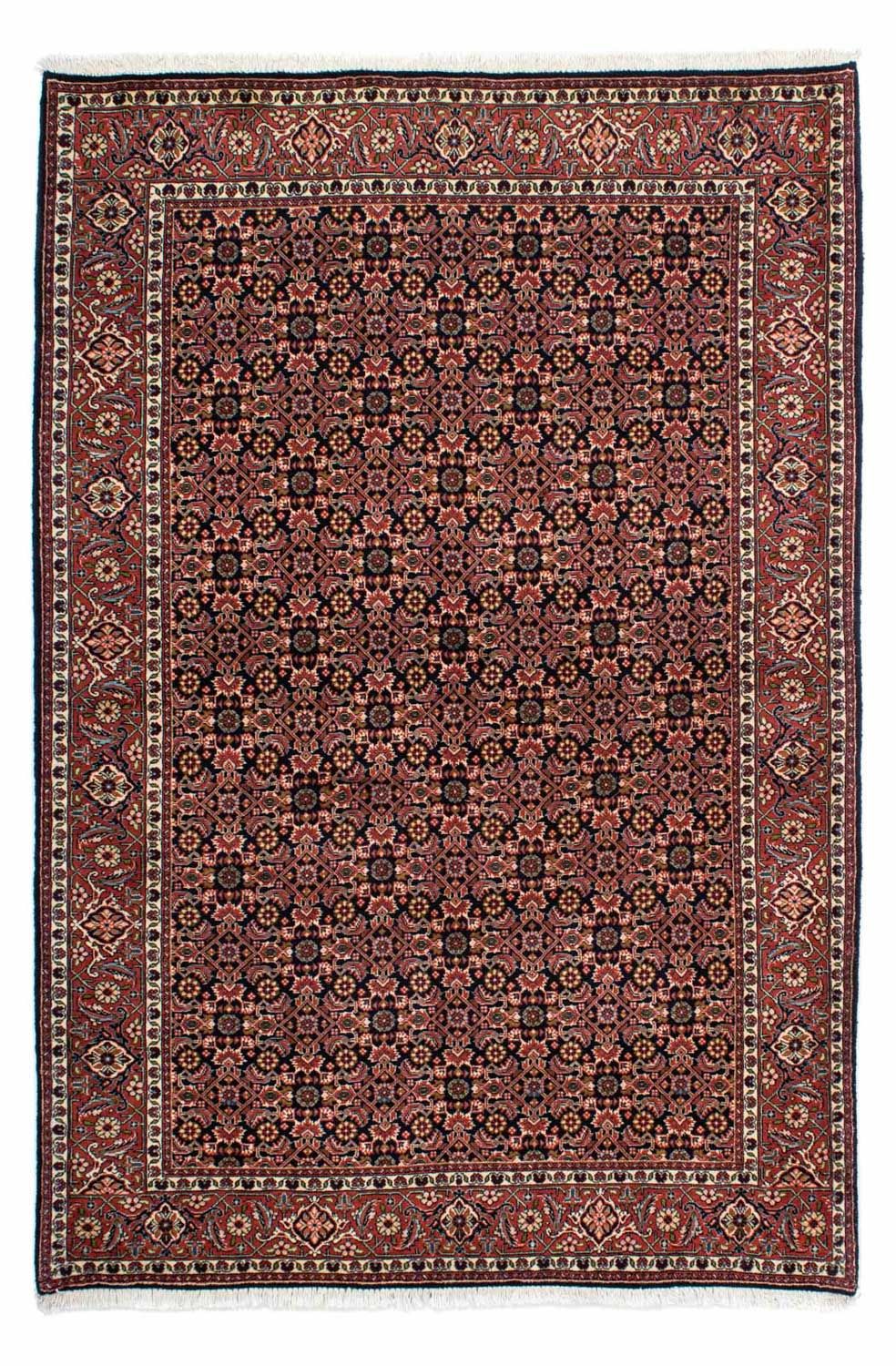 Alfombra persa - Bidjar - 209 x 140 cm - azul oscuro