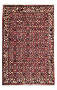 Alfombra persa - Bidjar - 215 x 140 cm - rojo