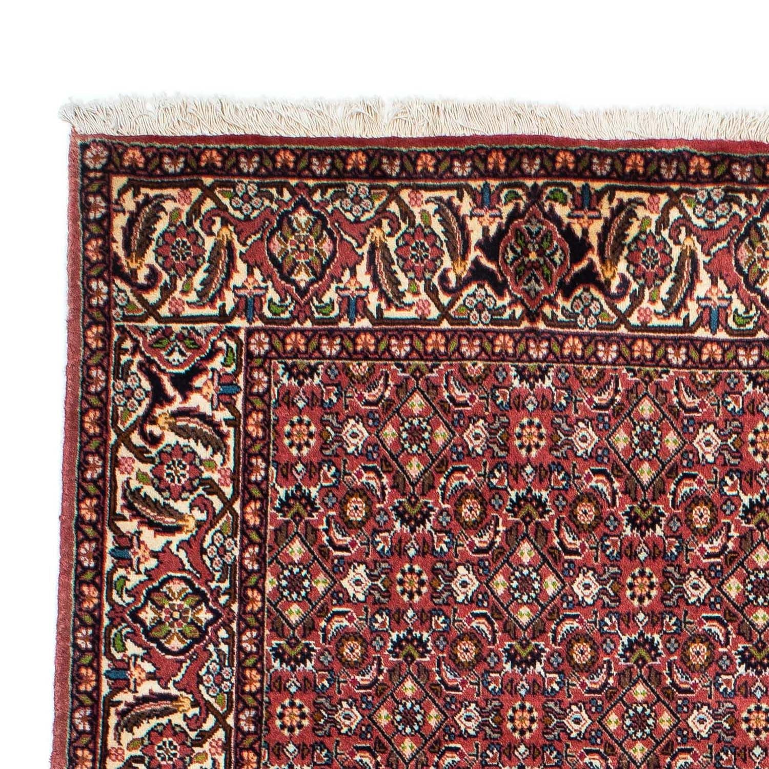 Alfombra persa - Bidjar - 215 x 140 cm - rojo