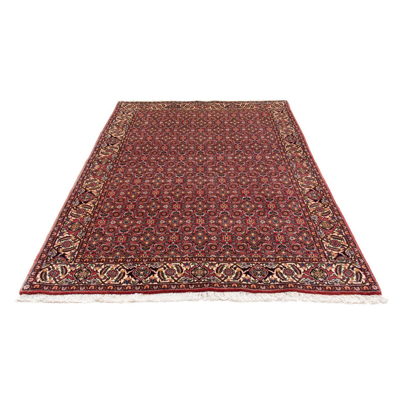 Alfombra persa - Bidjar - 215 x 140 cm - rojo
