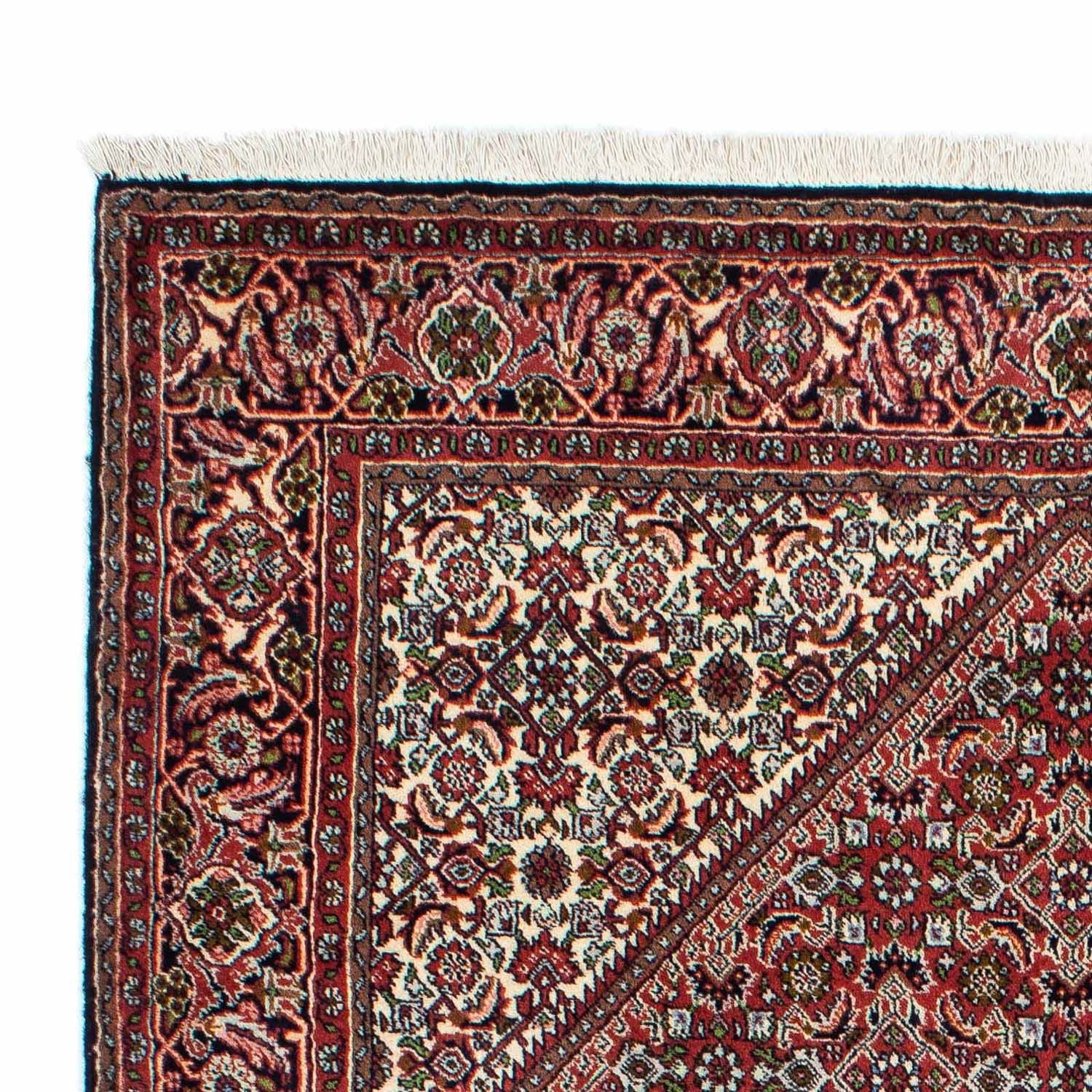 Alfombra persa - Bidjar - 218 x 140 cm - rojo