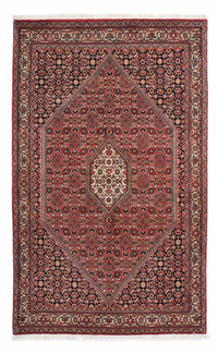 Alfombra persa - Bidjar - 218 x 137 cm - rojo