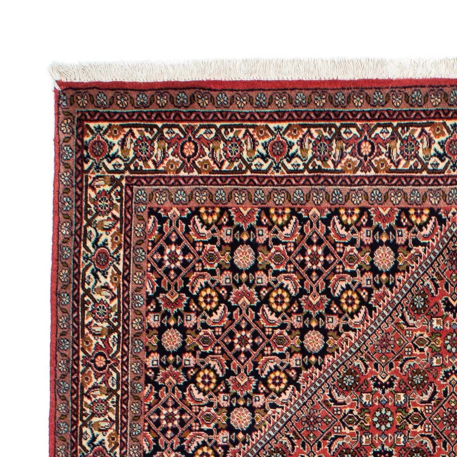 Alfombra persa - Bidjar - 218 x 137 cm - rojo