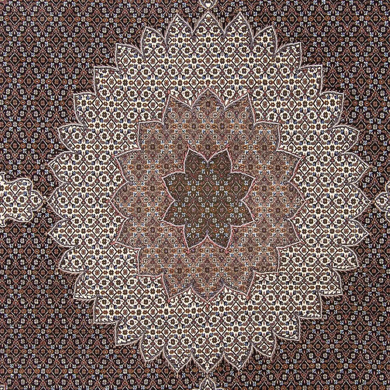 Alfombra Persa - Tabriz - Real cuadrado  - 305 x 299 cm - multicolor