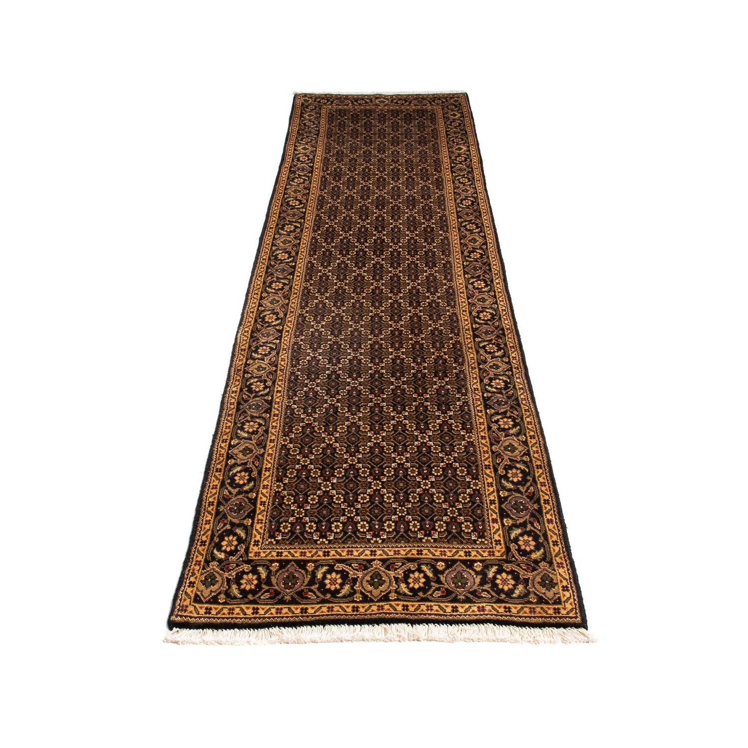 Alfombra de pasillo Alfombra persa - Tabriz - 295 x 68 cm - multicolor