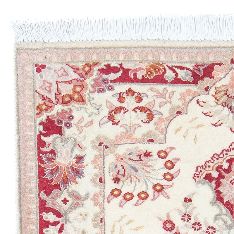 Alfombra Persa - Tabriz - Real - 84 x 59 cm - beige