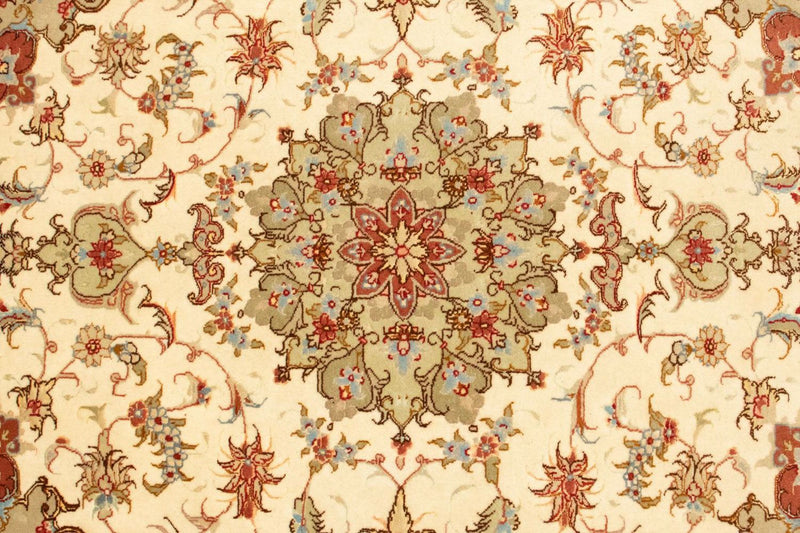 Alfombra Persa - Tabriz - Real - 143 x 103 cm - beige