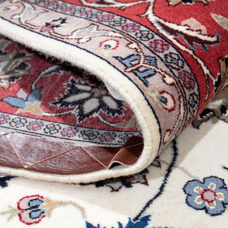 Alfombra Persa - Tabriz - Real - 202 x 147 cm - beige