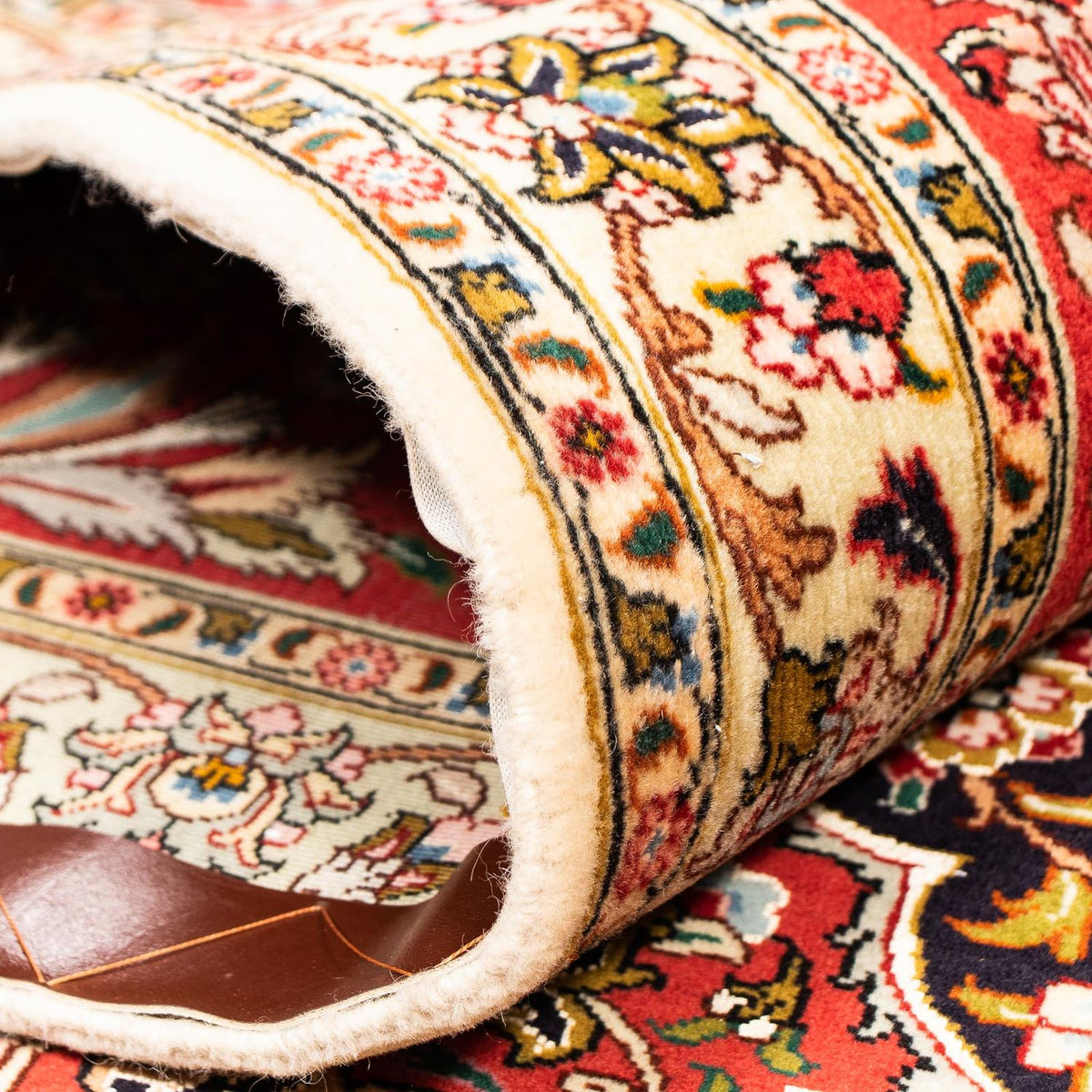 Alfombra Persa - Tabriz - Real - 394 x 305 cm - rojo