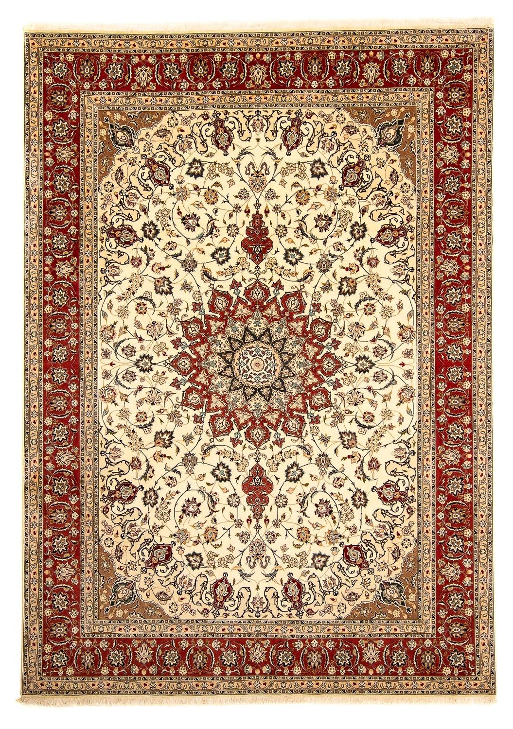 Alfombra Persa - Tabriz - Real - 340 x 255 cm - beige