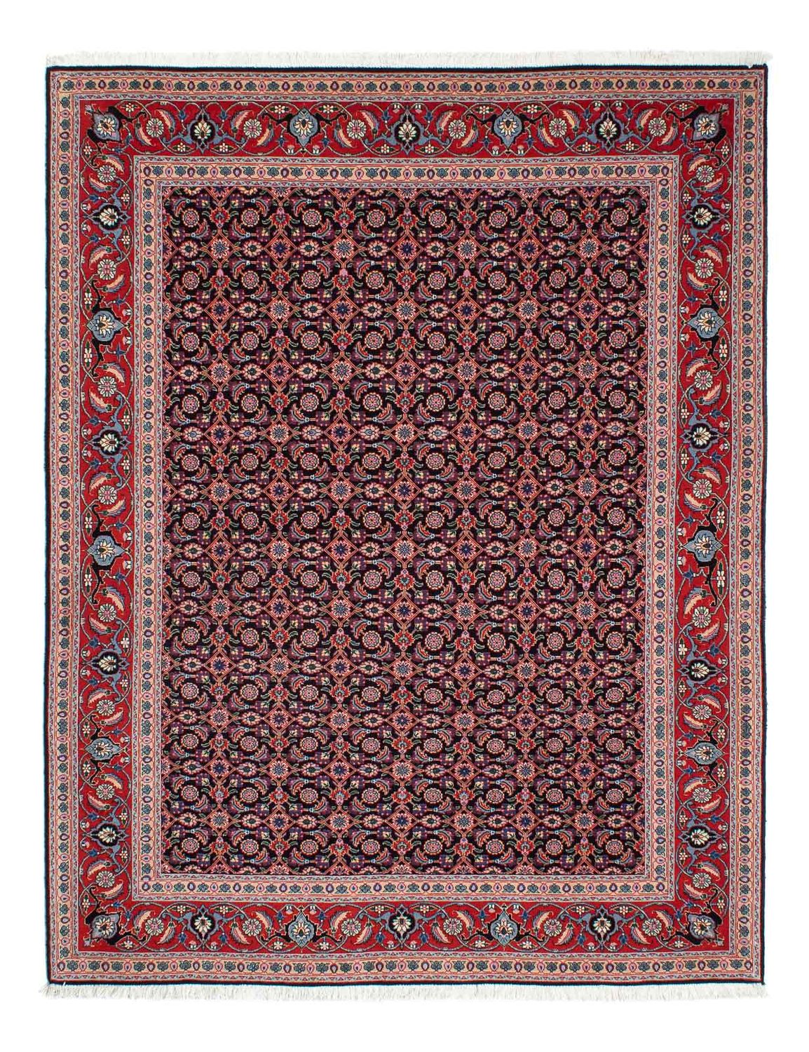 Alfombra persa - Tabriz - 202 x 151 cm - rojo