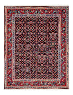 Alfombra persa - Tabriz - 202 x 151 cm - rojo