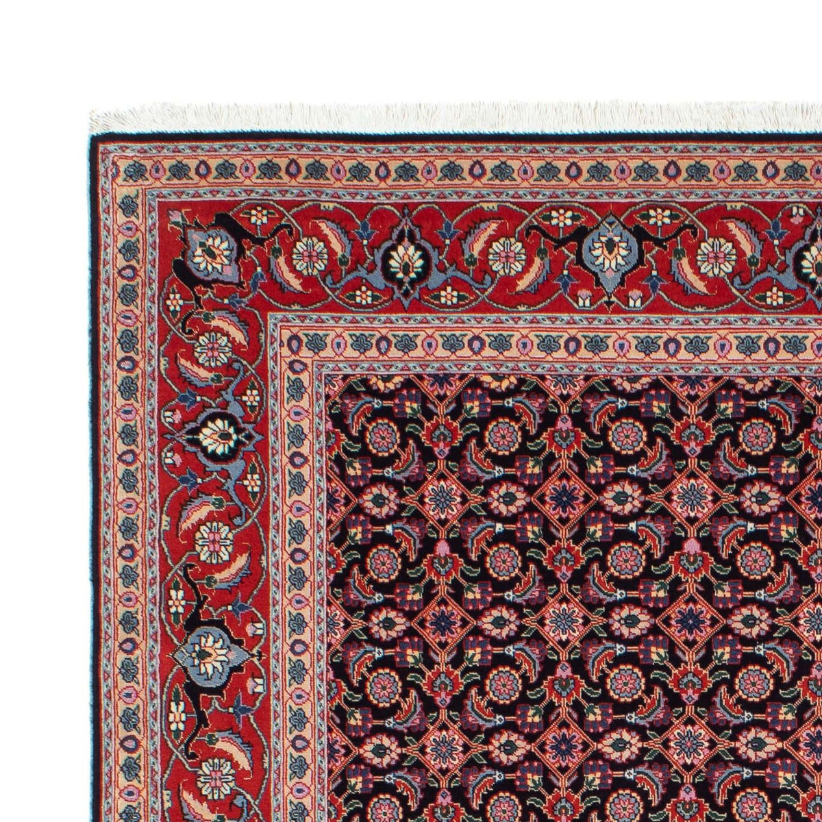 Alfombra persa - Tabriz - 202 x 151 cm - rojo