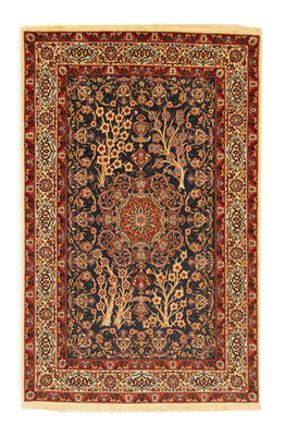 Alfombra Persa - Isfahan - Prima - 155 x 103 cm - negro