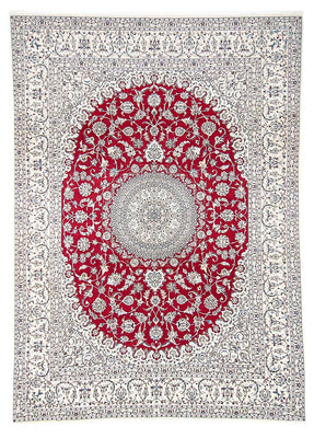Alfombra Persa - Nain - Real - 411 x 295 cm - rojo