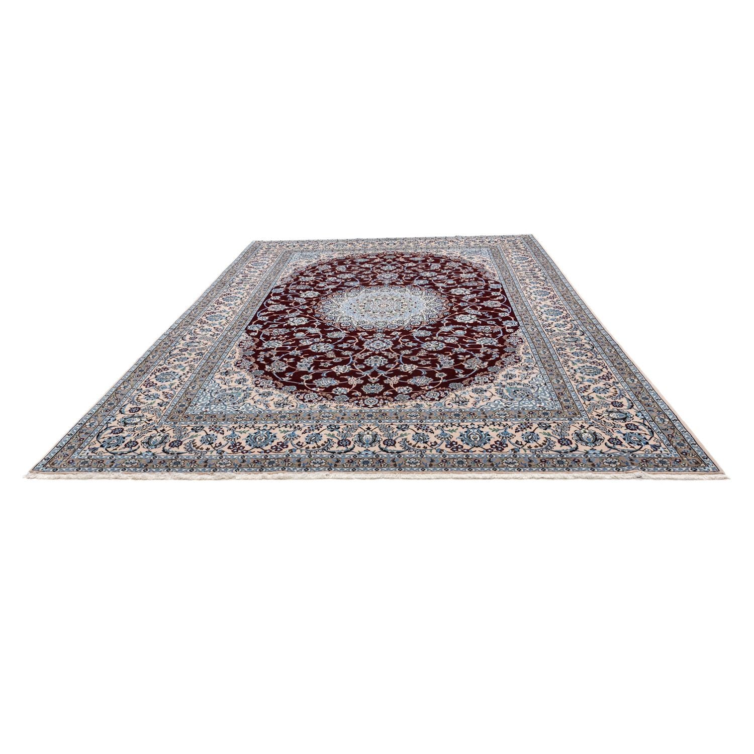 Alfombra Persa - Nain - Real - 347 x 248 cm - negro