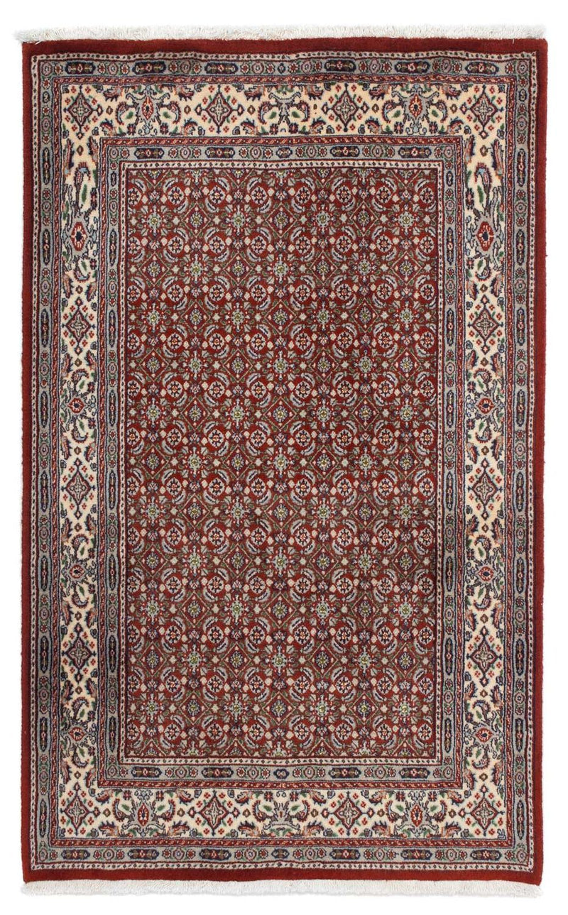 Alfombra persa - Clásica - 147 x 92 cm - rojo oscuro