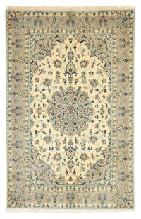 Alfombra persa - Keshan - 210 x 137 cm - beige