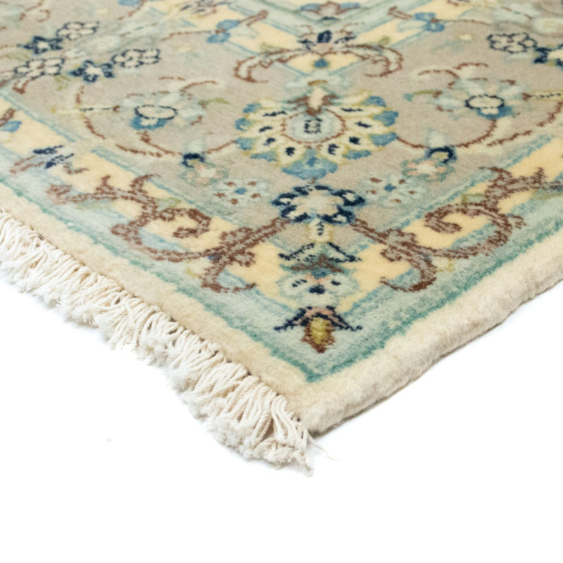 Alfombra persa - Keshan - 210 x 137 cm - beige