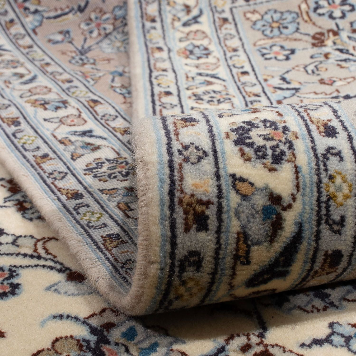 Alfombra persa - Keshan - 352 x 248 cm - beige
