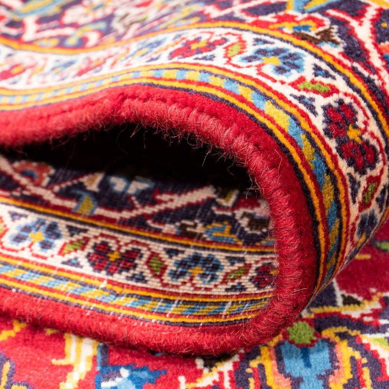 Alfombra persa - Keshan - 226 x 137 cm - rojo