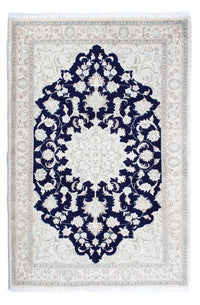 Alfombra persa - Nain - 189 x 130 cm - beige