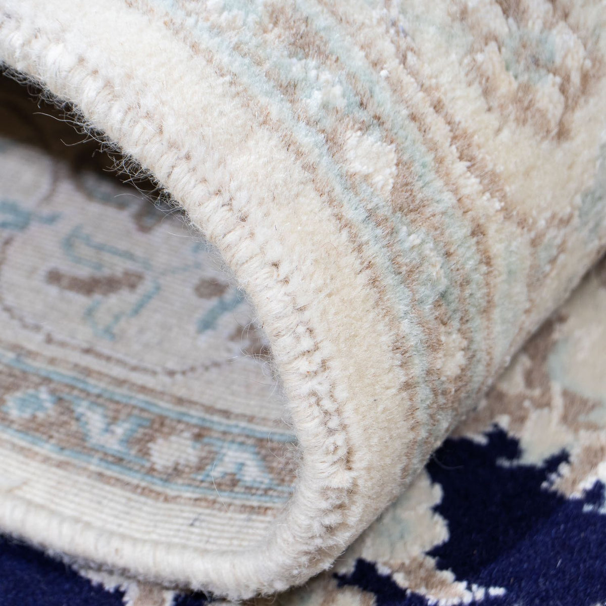 Alfombra persa - Nain - 189 x 130 cm - beige