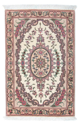 Alfombra Persa - Tabriz - Real - 90 x 60 cm - beige