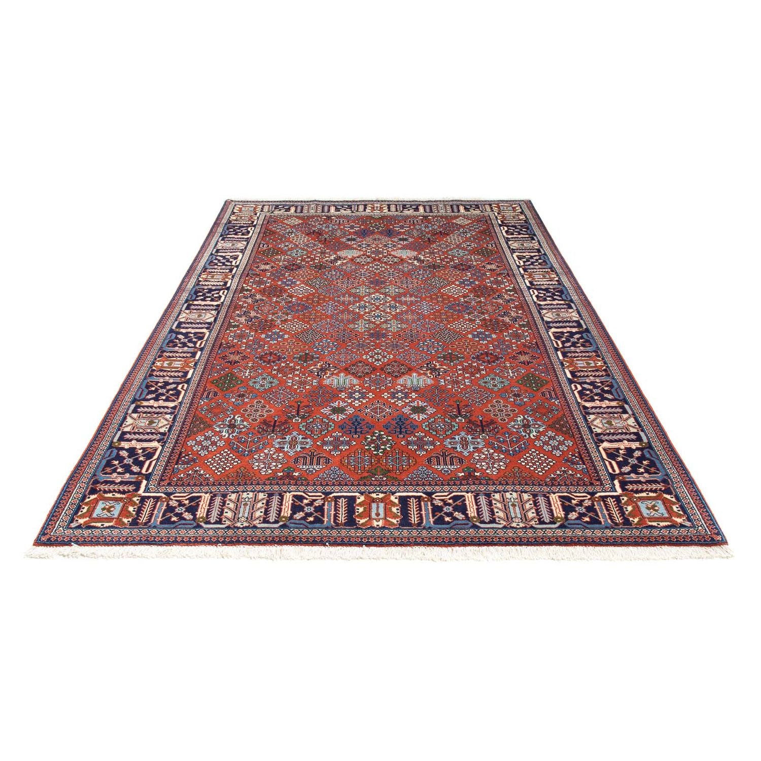 Alfombra persa - Nómada - 250 x 166 cm - óxido