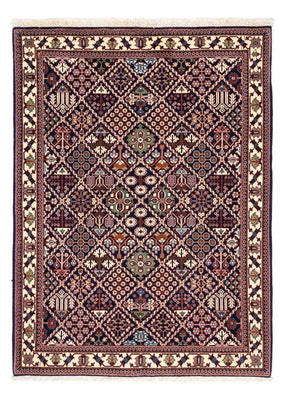 Alfombra persa - Nómada - 153 x 111 cm - azul oscuro