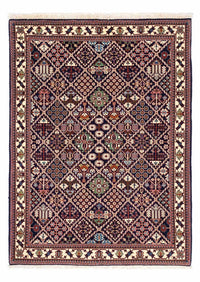 Alfombra persa - Nómada - 153 x 111 cm - azul oscuro
