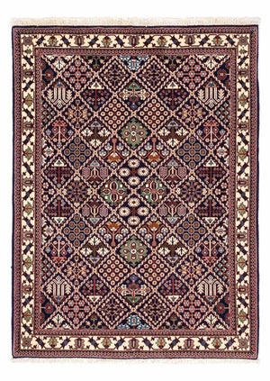 Alfombra persa - Nómada - 153 x 111 cm - azul oscuro