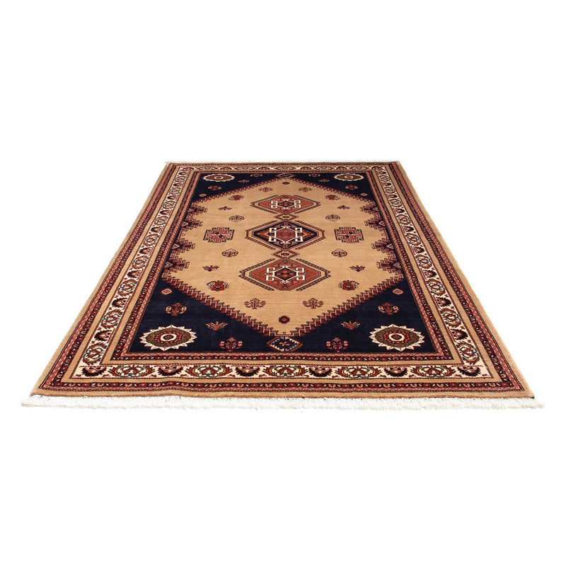 Alfombra persa - Nómada - 246 x 174 cm - marrón claro
