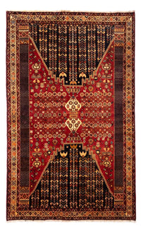 Alfombra persa - Nómada - 277 x 173 cm - rojo oscuro