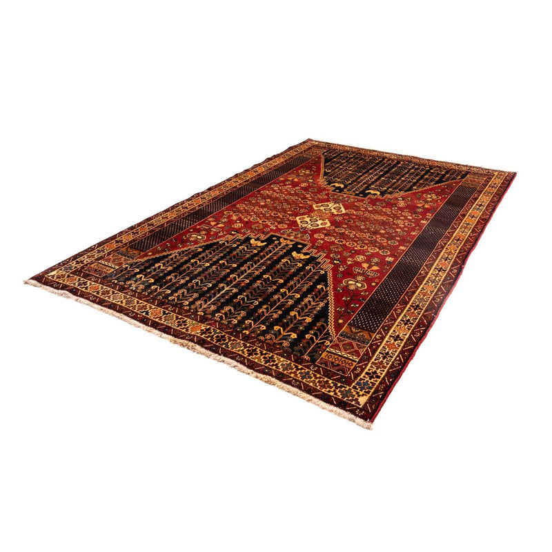 Alfombra persa - Nómada - 277 x 173 cm - rojo oscuro
