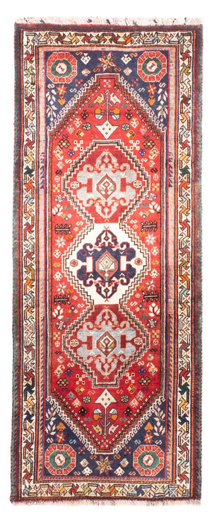 Alfombra de pasillo Alfombra persa - Nómada - 169 x 74 cm - rojo