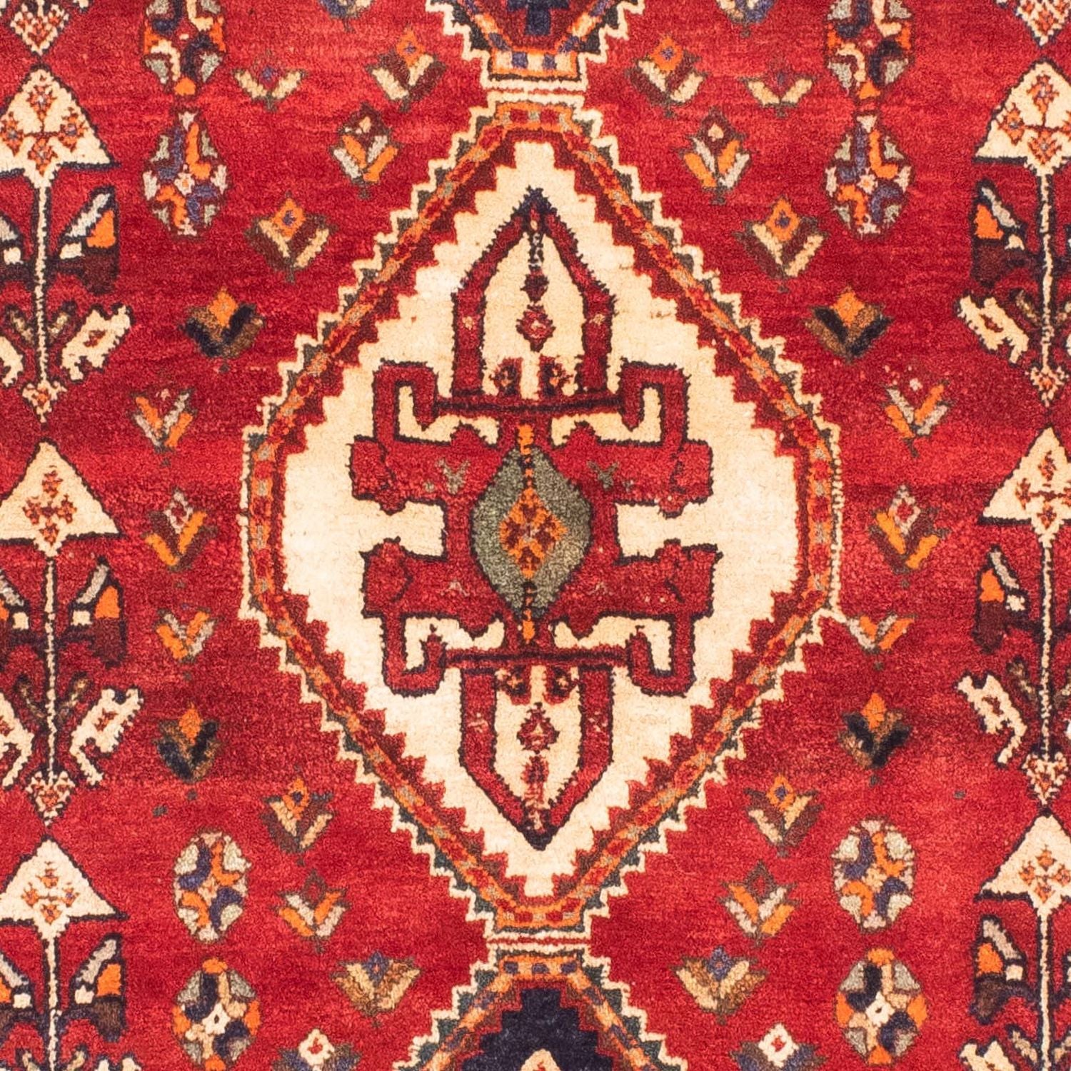 Alfombra de pasillo Alfombra persa - Nómada - 172 x 83 cm - rojo oscuro