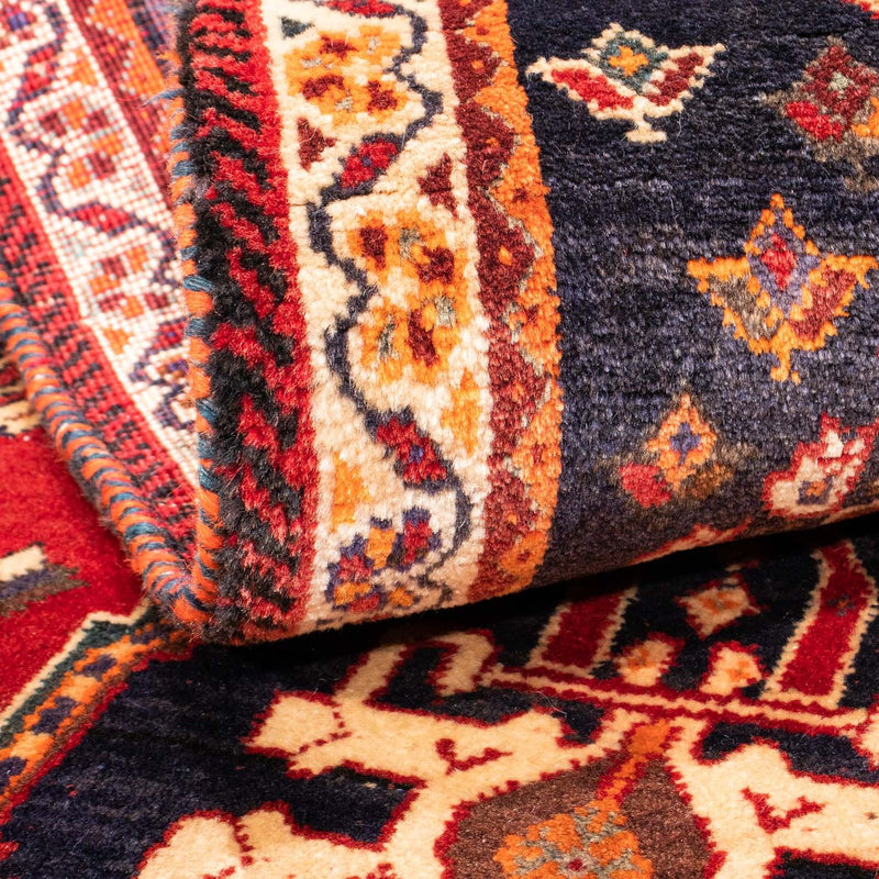 Alfombra de pasillo Alfombra persa - Nómada - 172 x 83 cm - rojo oscuro
